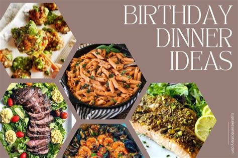 Party at Home: Birthday Menu Ideas .